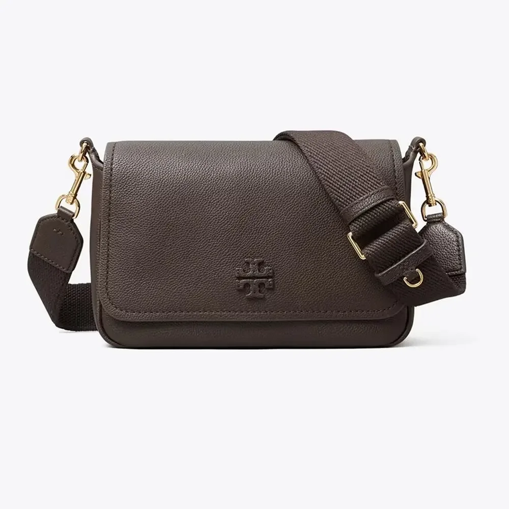 NEW‼️Thea Flap Shoulder Bag 177323 Deep Brown $475